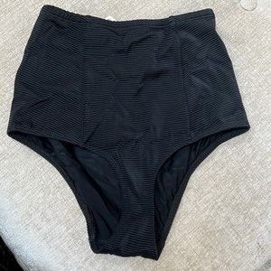 American Apparel high wasted bathing suit bottoms